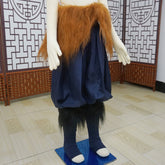 Demon Slayer Hashibira Inosuke Kinder Hose mit Kunstpelz Cosplay Outfits